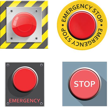 6600 Emergency Alarm Button Stock Illustrations Royalty Free Vector
