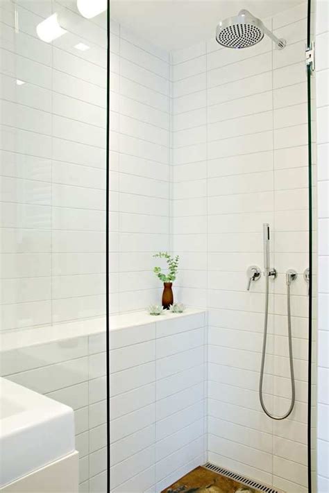We did not find results for: Stacked oversized subway tile with grey grout | White ...