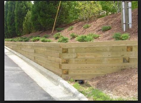 6 X 6 X 8 Treated Landscape Timber At Menards Landscaping