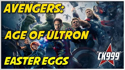 Avengers Age Of Ultron Hidden Easter Eggs And Secrets Youtube