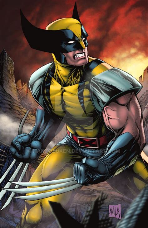 The Wolverine Wolverine Comic Wolverine Artwork