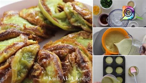 Terus dapat idea untuk membuat kuih akok juga. Resepi Kuih Akok Kedut Pandan Lemak Manis. Cara Nak Buat ...