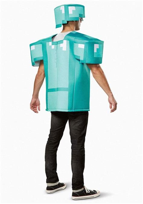 Minecraft Armor Classic Adult Costume Mens Video Game Costumes ~ Wee