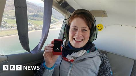 Derry Woman S Mid Flight Proposal Over Donegal Beach BBC News