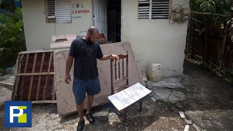 Decenas de casas quedaron destruidas en Puerto Rico por el huracán