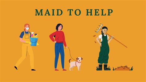 Maid To Help Looking After Your Homes And Gardens