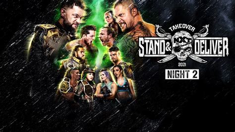 Nxt Takeover Stand And Deliver Night 2 Results Apr 9 2021 Cole Vs