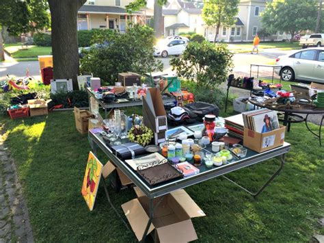 Hosting A Yard Sale A How To Guide Valentine J Brkich