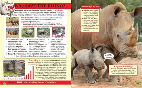 Save The Rhino Africa Geographic