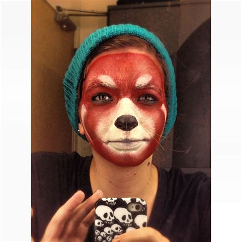 Red Panda Stage Make Up Maquillaje Caras Tutoriales