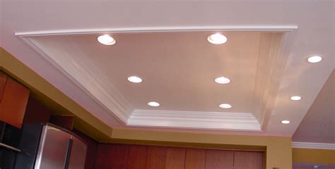 Recessed lighting for drop ceiling is similarly useful for highlighting certain areas of the room. Pin by Becca Thompson on Household ideas | Drop ceiling ...