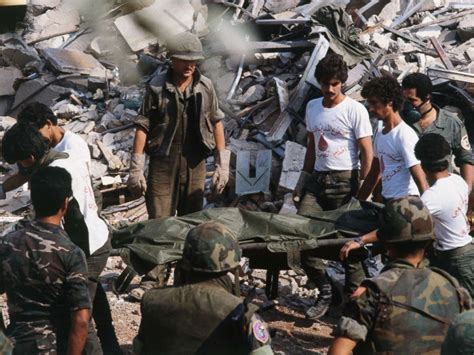 A Look Back At The Deadly 1983 Marine Barracks Bombing In
