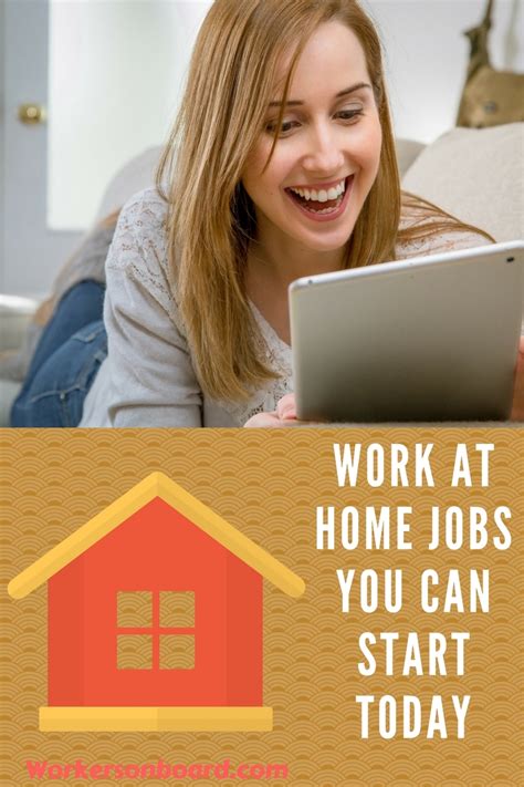 Work At Home Jobs You Can Start Today Workersonboard