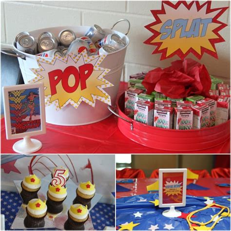 4.3 out of 5 stars. Awesome "Wonder Woman" Birthday Party! | Pizzazzerie