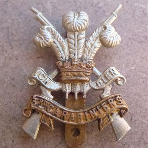 British Army Regimental Cap Badge The 3rd By Nvmercantile On Etsy