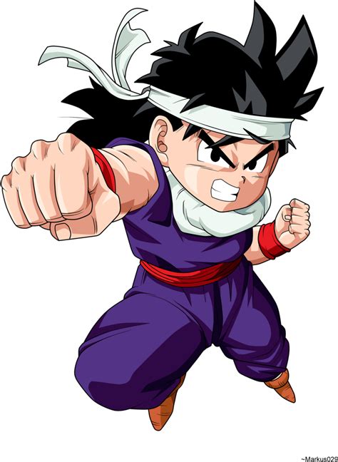 Gohan Niño Dragon Ball Z Character Gohan 900x1296 Png Download