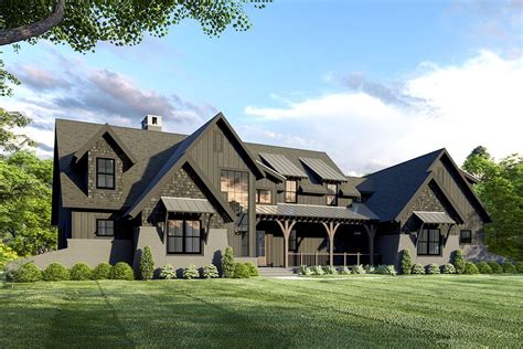 Plan 275007cmm Exclusive 3 Bed Modern Farmhouse Plan With Unique