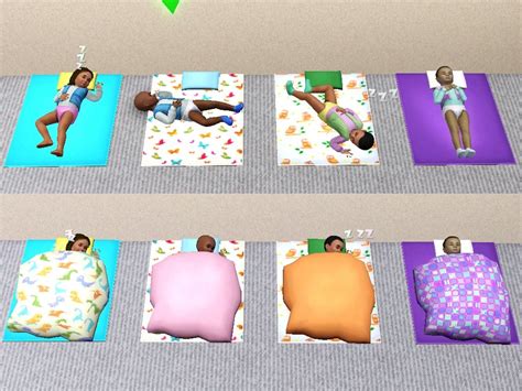 A Napping Mat For Toddlers Sims Baby Sims 4 Toddler Sims 3 Mods