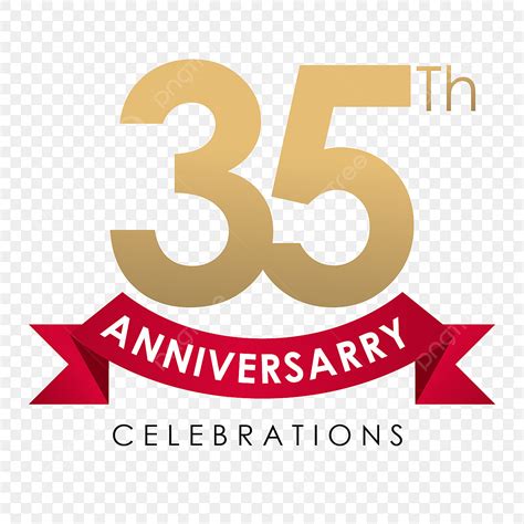 35th Anniversary Vector Art Png 35th Anniversary Celebrations