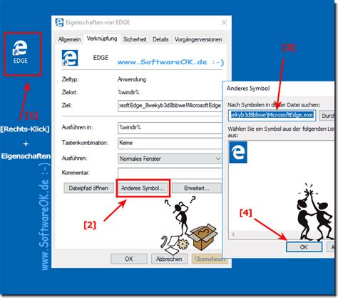 Edge Am Desktop Und Schnellstartleiste Als Verknüpfung Unter Windows 1011