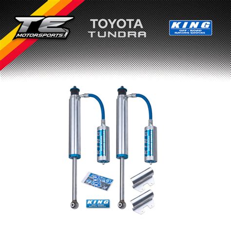 King Shocks Toyota Tundra 07 12 Rear 25 Rr Pair Te Motorsports
