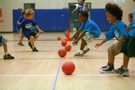 Off Ramp® Eagle Rock Yacht Club Gives T Of Dodgeball To Local Kids
