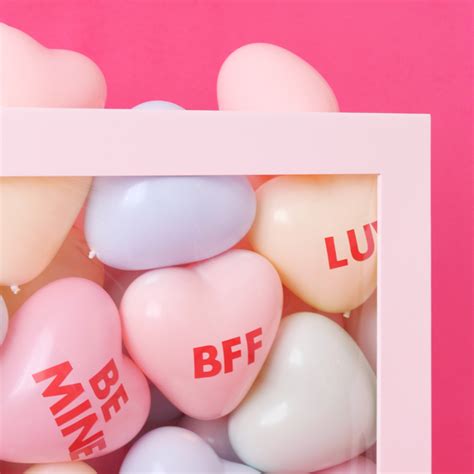 Diy Conversation Hearts Box Template — The Creative Heart Studio