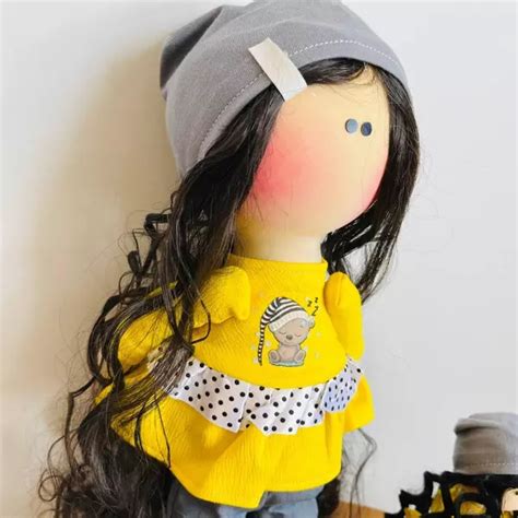 قیمت و خرید عروسک روسی مادر و دختر پیراهن زرد کد A151 چیچیلاس