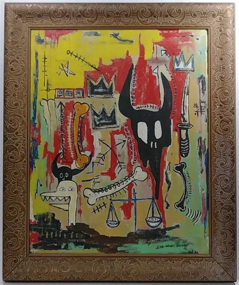 Jean Michel Basquiat American1960 1988 Untitledsig