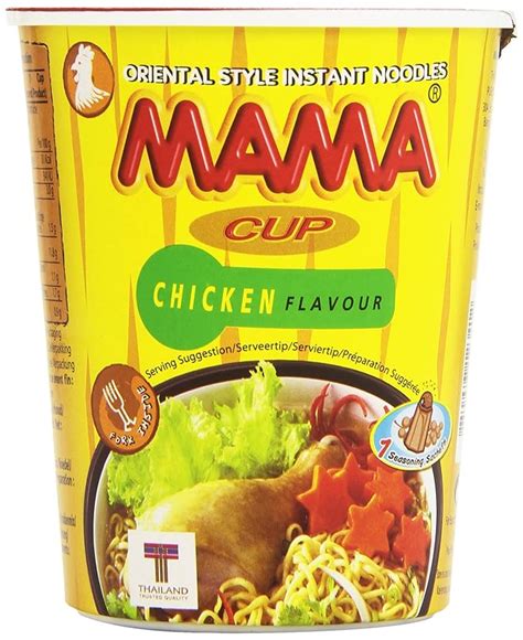 Mama Chicken Flavour Instant Cup Noodles 70 G Uk Grocery