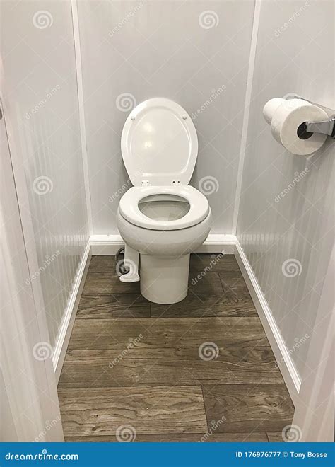 Toilet In A Stall Stock Image Image Of Washroom Urinate 176976777