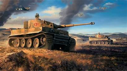 Tank German Panther Tiger Africa North Nicolas