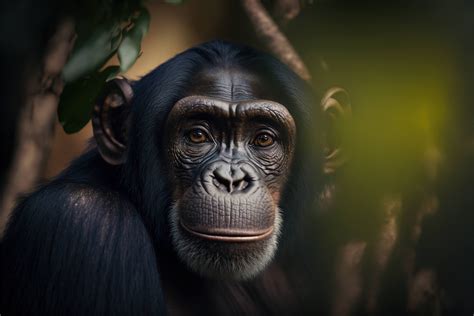 The Most Stunning Wild Chimpanzee In Nature