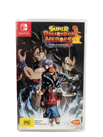 Super Dragon Ball Heroes World Mission Hero Edition Nintendo Switch