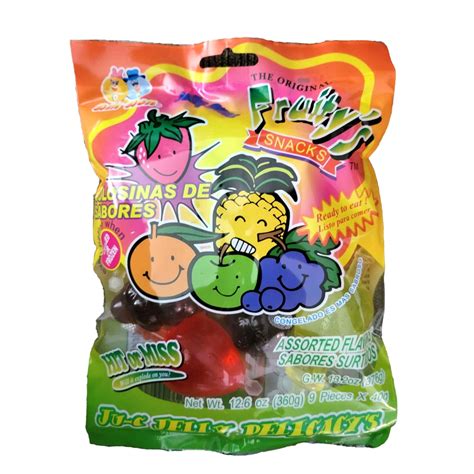 Din Don Fruitys Ju C Jelly Fruit Snacks Trending Candy
