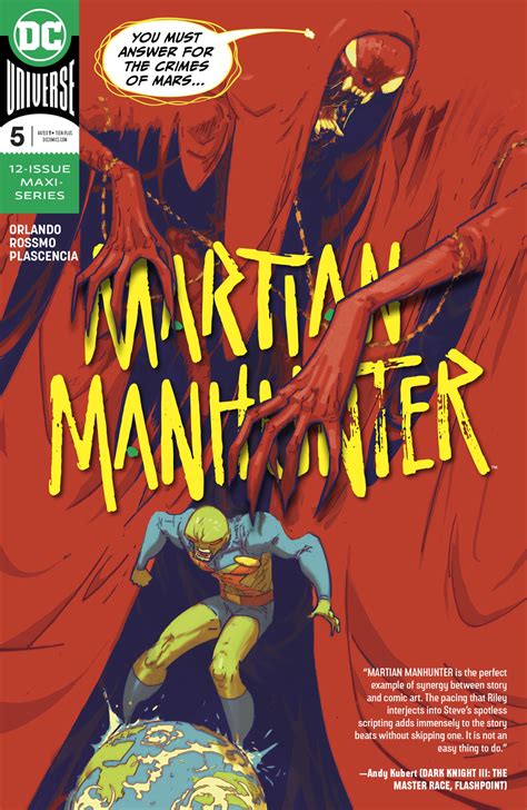 Martian manhunter #12 (2020) free comics download on cbr cbz format. MAR190536 - MARTIAN MANHUNTER #5 (OF 12) - Previews World
