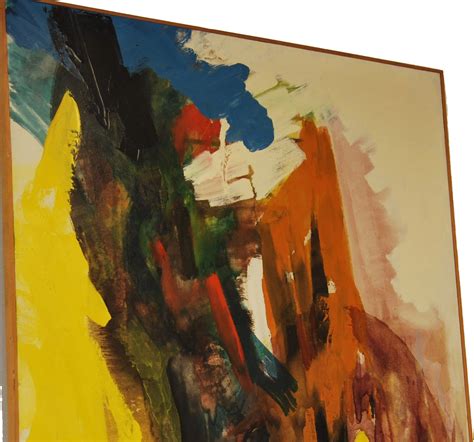 Abstract Oil Painting Mid-century contemporary art - Mary Kay's Furniture