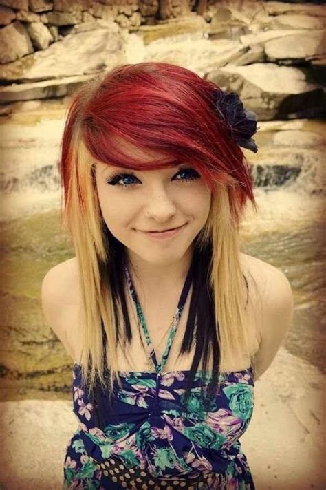 Cute emo hairstyles for girls for a perfect emo style. Cute Emo Hairstyles (With images) | Short emo hair, Emo hair