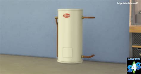 Hot Water System At Simista Sims 4 Updates