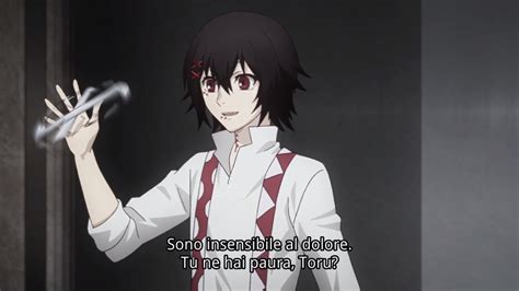 They have been indexed as male teen with red eyes and black hair that is to neck length. Suzuya Juuzou Ep 7 || Tokyo Ghoul:re | Tokyo ghoul, Juuzou ...