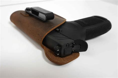 Tuckable Iwb Leather Holster Made In Usa Lifetime Warranty