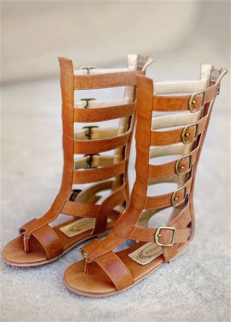 Knee High Gladiator Sandals For Little Girls Gladiator Sandal