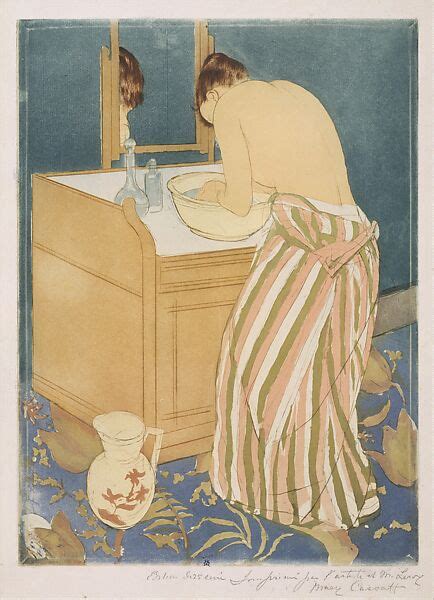 Mary Cassatt Woman Bathing La Toilette The Metropolitan Museum Of Art