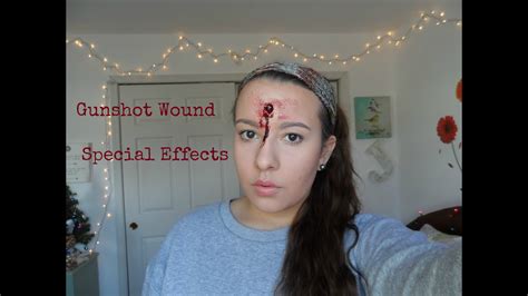 Gunshot Wound Sfx Special Effects Makeup Tutorial