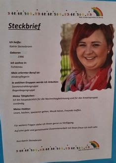 Weitere ideen zu erzieherin, fingerspiele, klanggeschichte. Die 10+ besten Bilder zu Steckbrief Erzieherin in 2020 ...