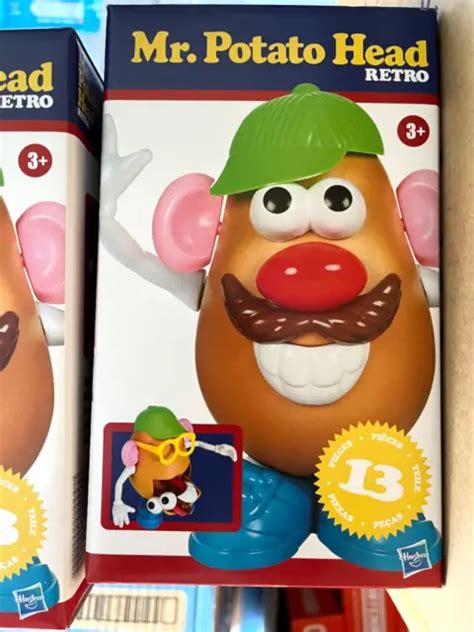 Hasbro Mr Potato Head Retro Figure 13 Pieces New 1388 Picclick