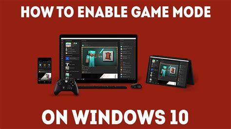 How To Enable Game Mode In Windows 10 Step By Step Gu