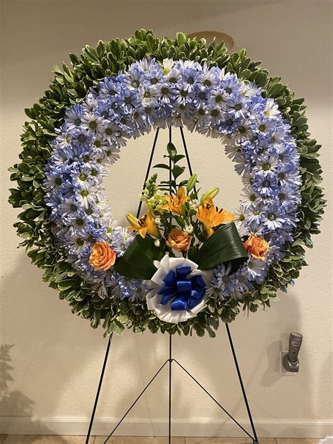 Pin Van Minhtam Cao Op Funeral Wreath