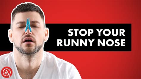 A Simple Solution For Your Chronic Runny Nose Youtube