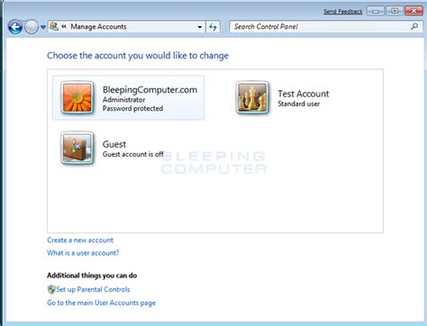 How To Create A New User Account In Windows 7 And Windows Vista